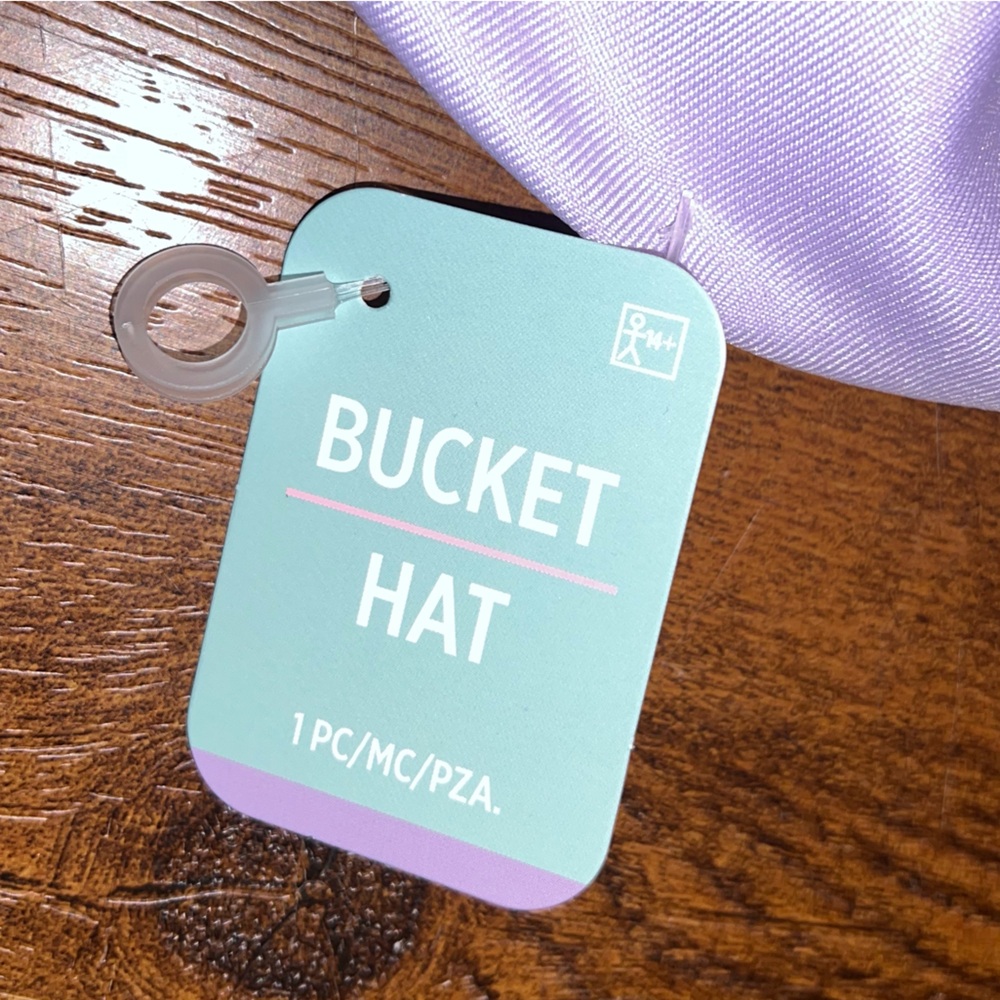 Amscan Lavender Retro 90’s Bucket Hat One Size New with Tags - Picture 3 of 4